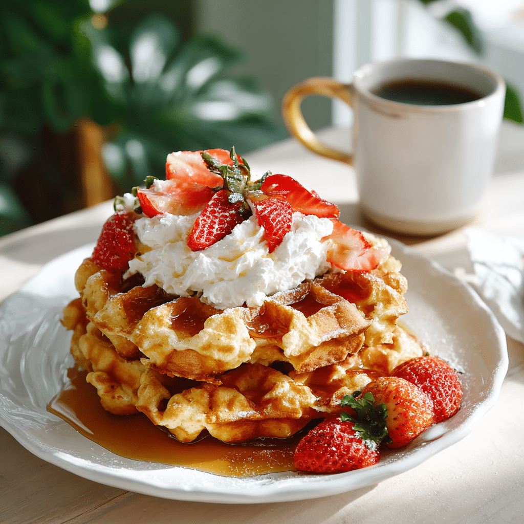Frozen Waffles in Air Fryer 