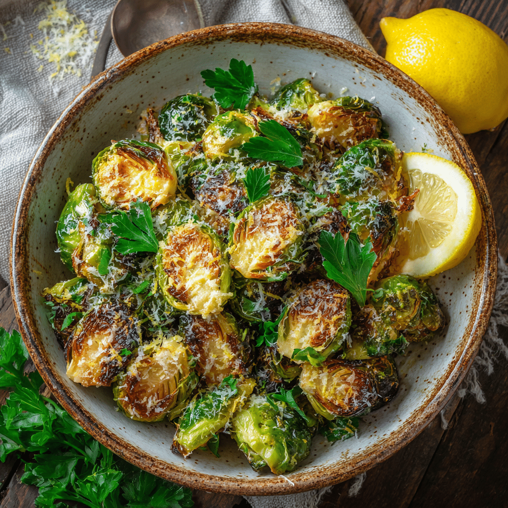 Air Fryer Parmesan Brussels Sprouts: A Crispy & Easy 12-Minute Side 8 image 5