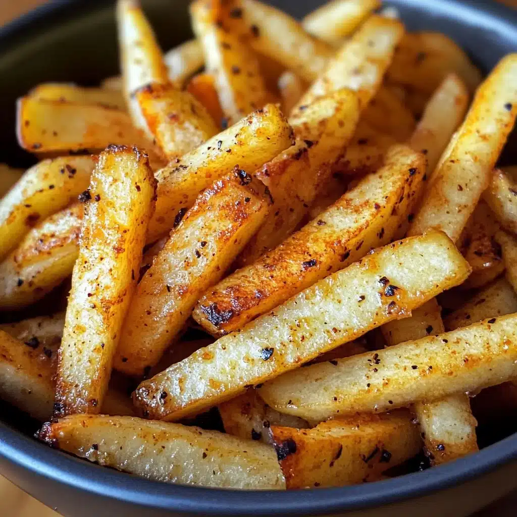 Delicious air fryer apple fries served as a healthy snack option