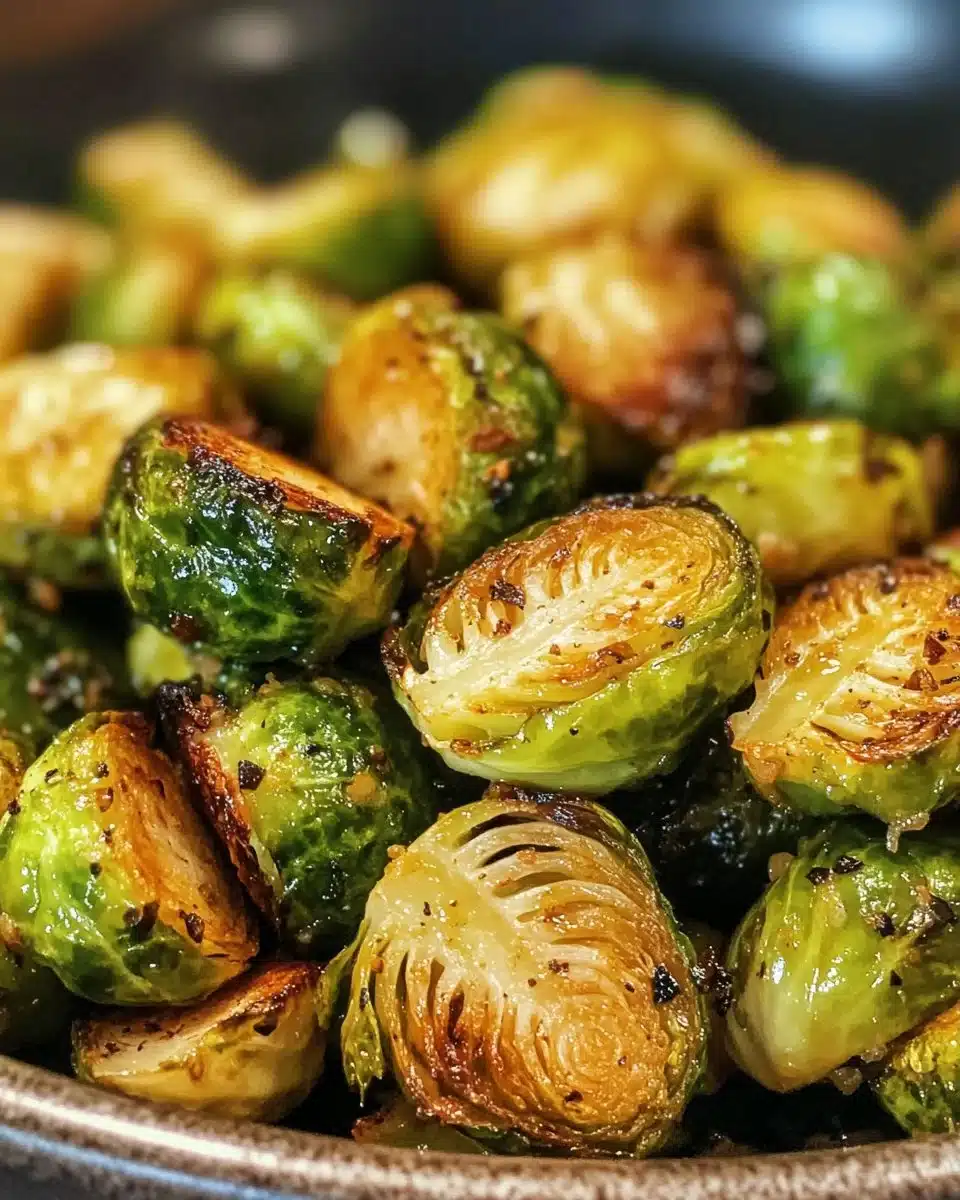 Air Fryer Brussels Sprouts Recipe