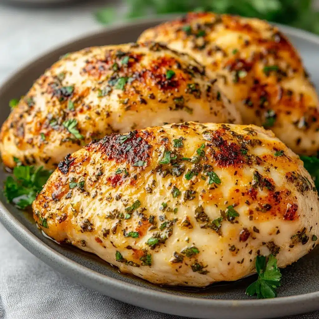 Garlic Herb Chicken Breast in Air Fryer