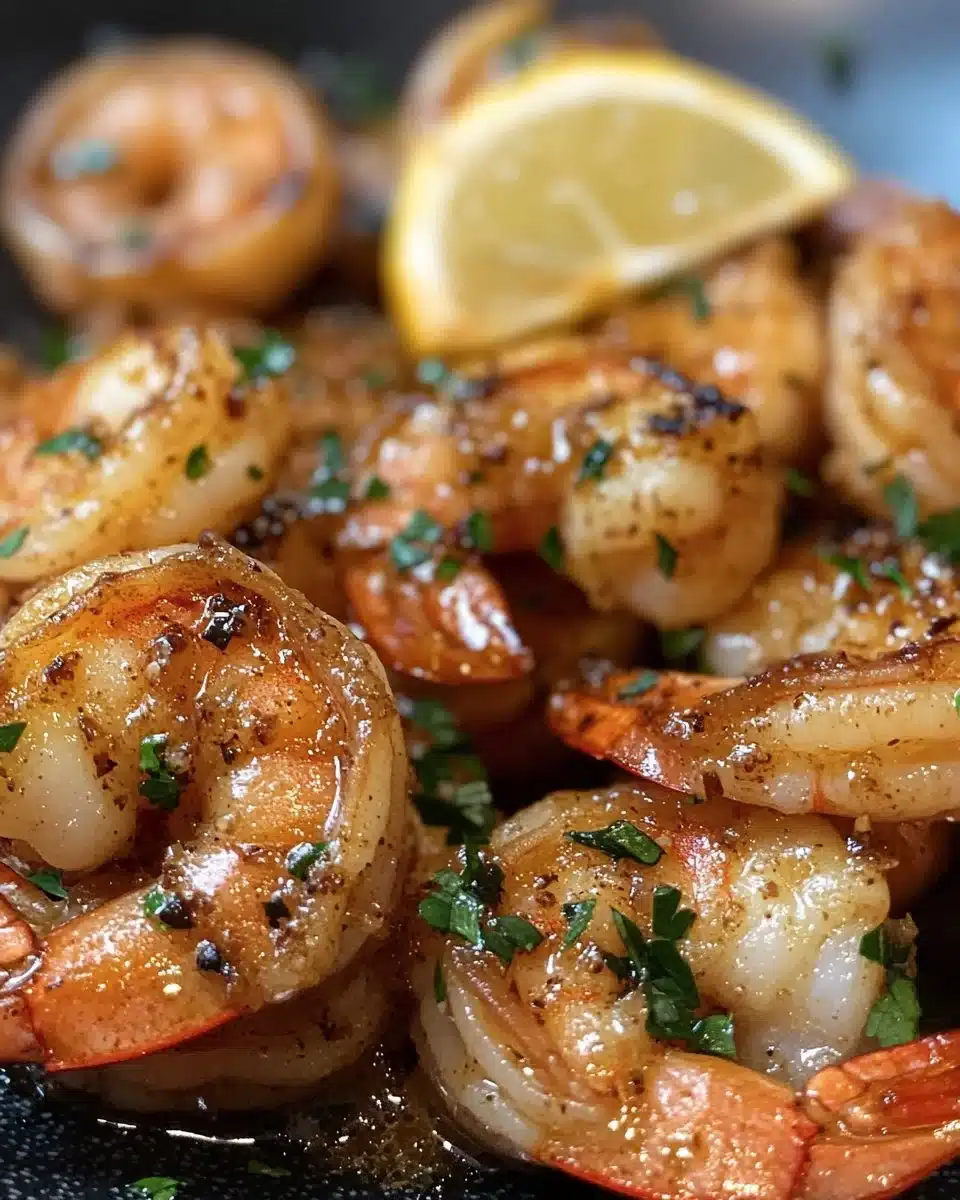 Air Fryer Garlic Butter Shrimp