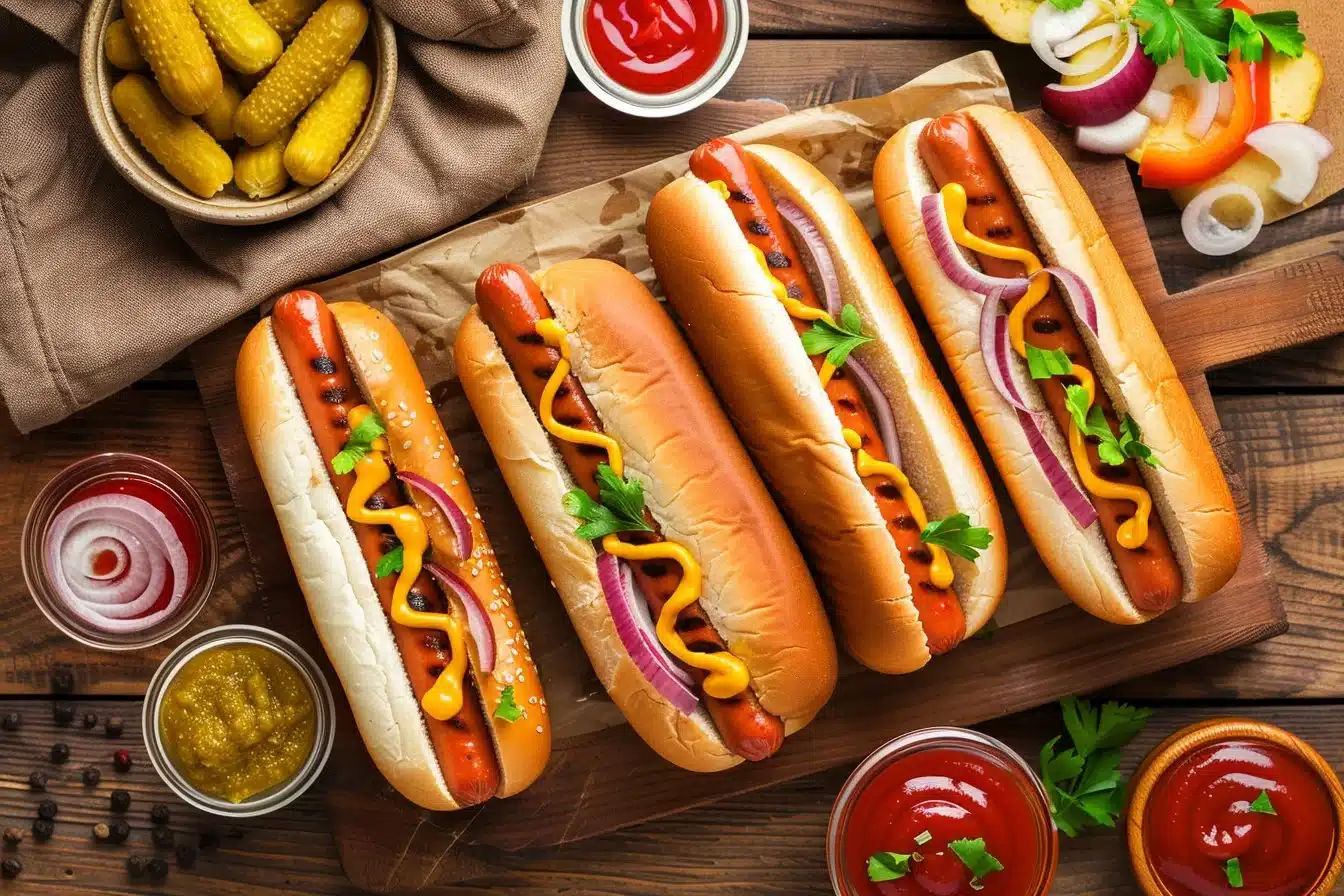 Air Fryer Hot Dogs