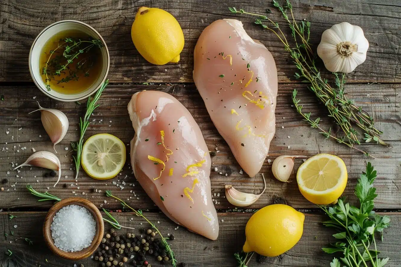 Air Fryer Lemon Herb Chicken Breast
