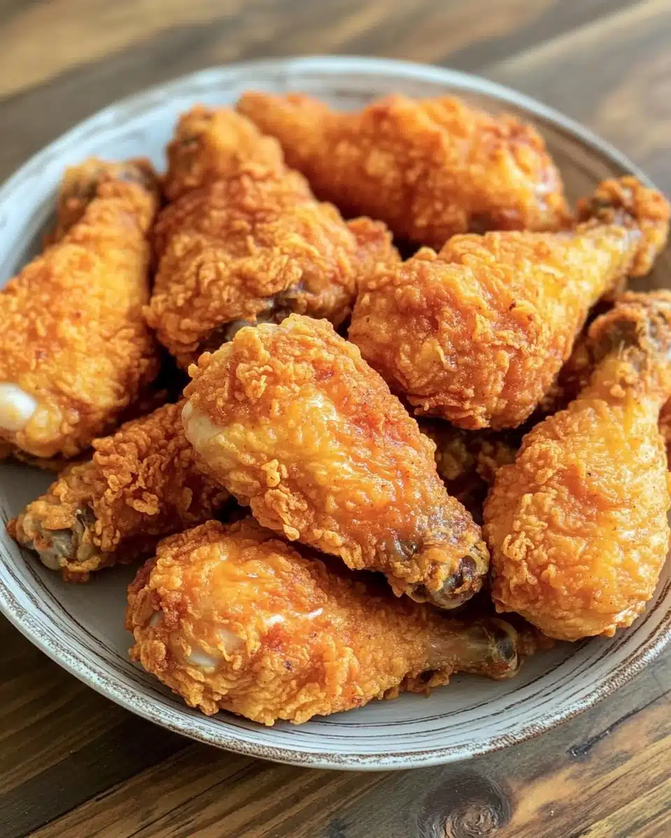 Crispy air fryer chicken served with sides on a plate