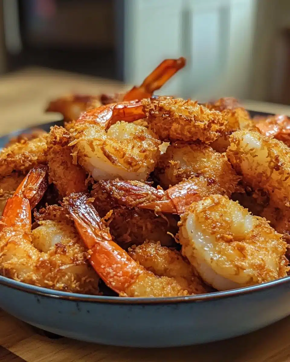 Crispy Air Fryer Coconut Shrimp