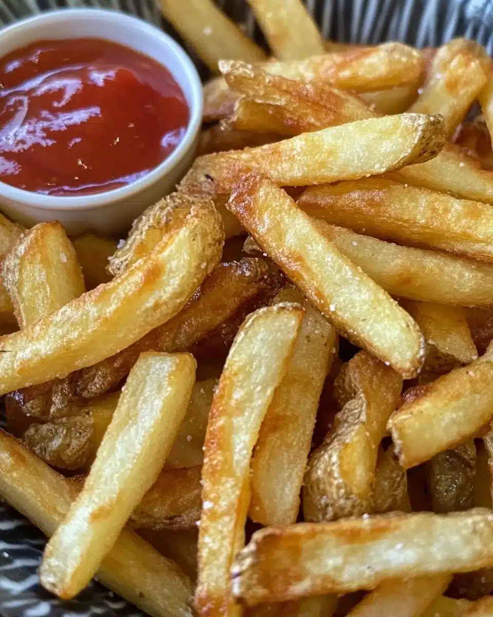 Easy Air Fryer Homemade Crispy French Fries