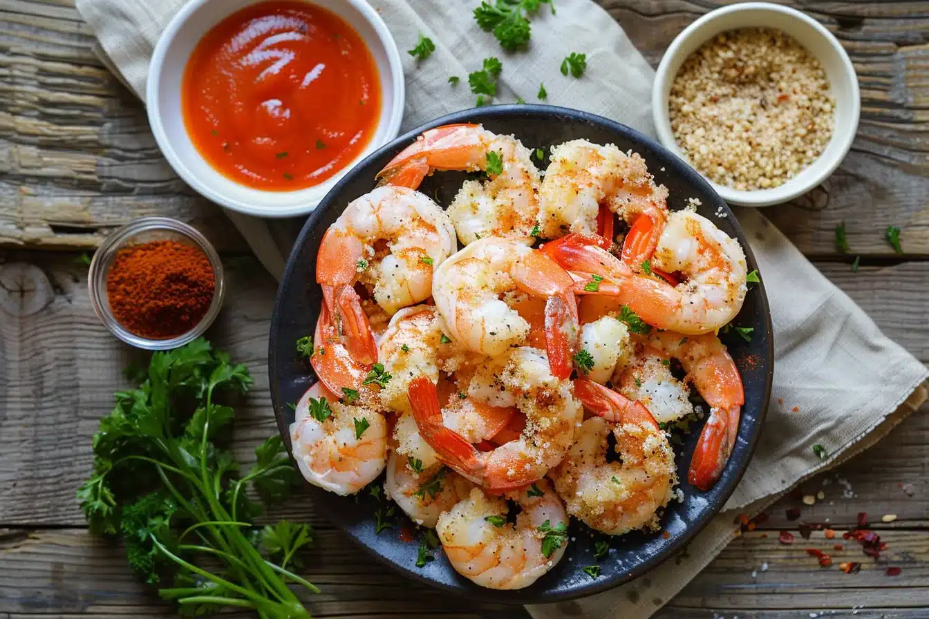 Air Fryer Butterflied Shrimp