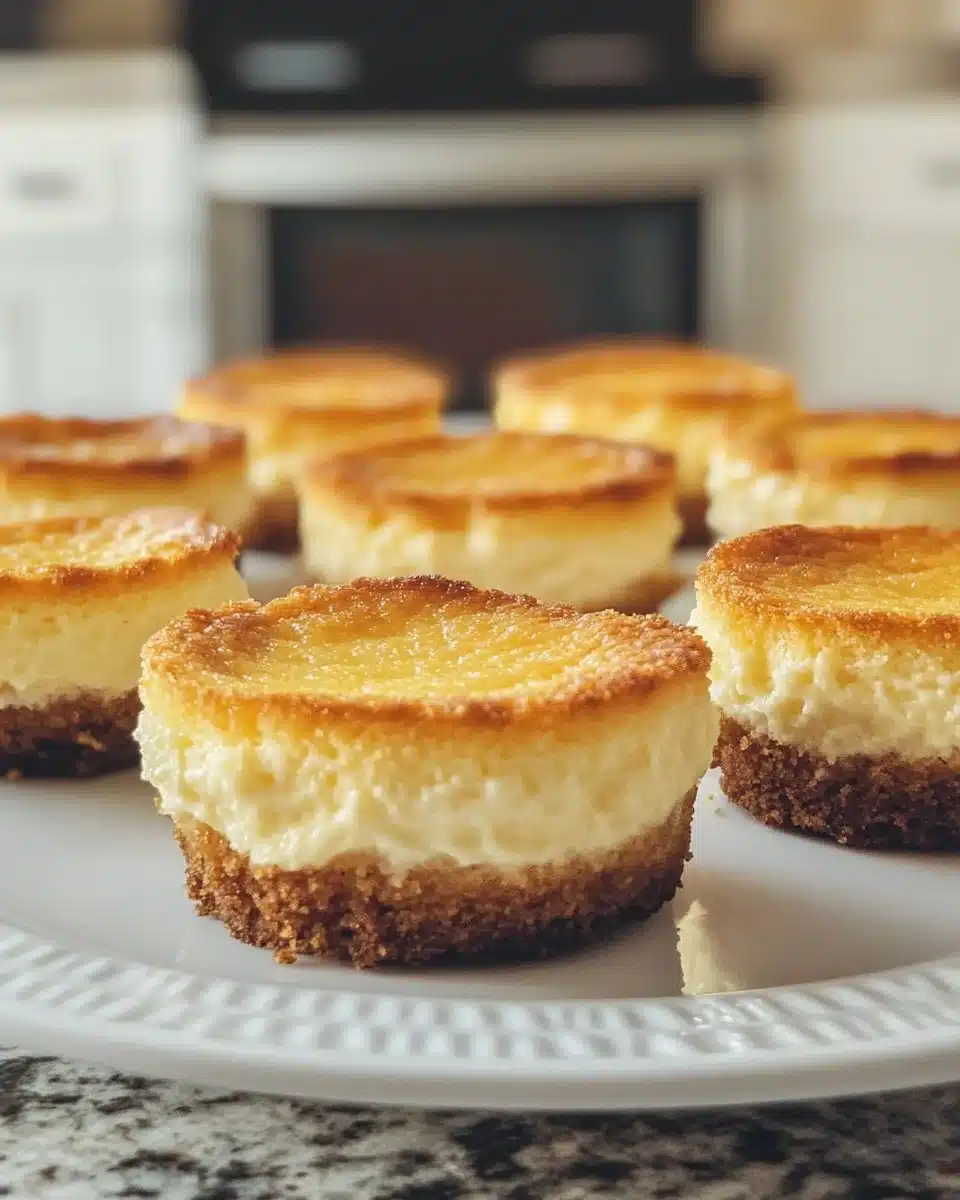 Delicious air fryer cheesecake bites ready to enjoy