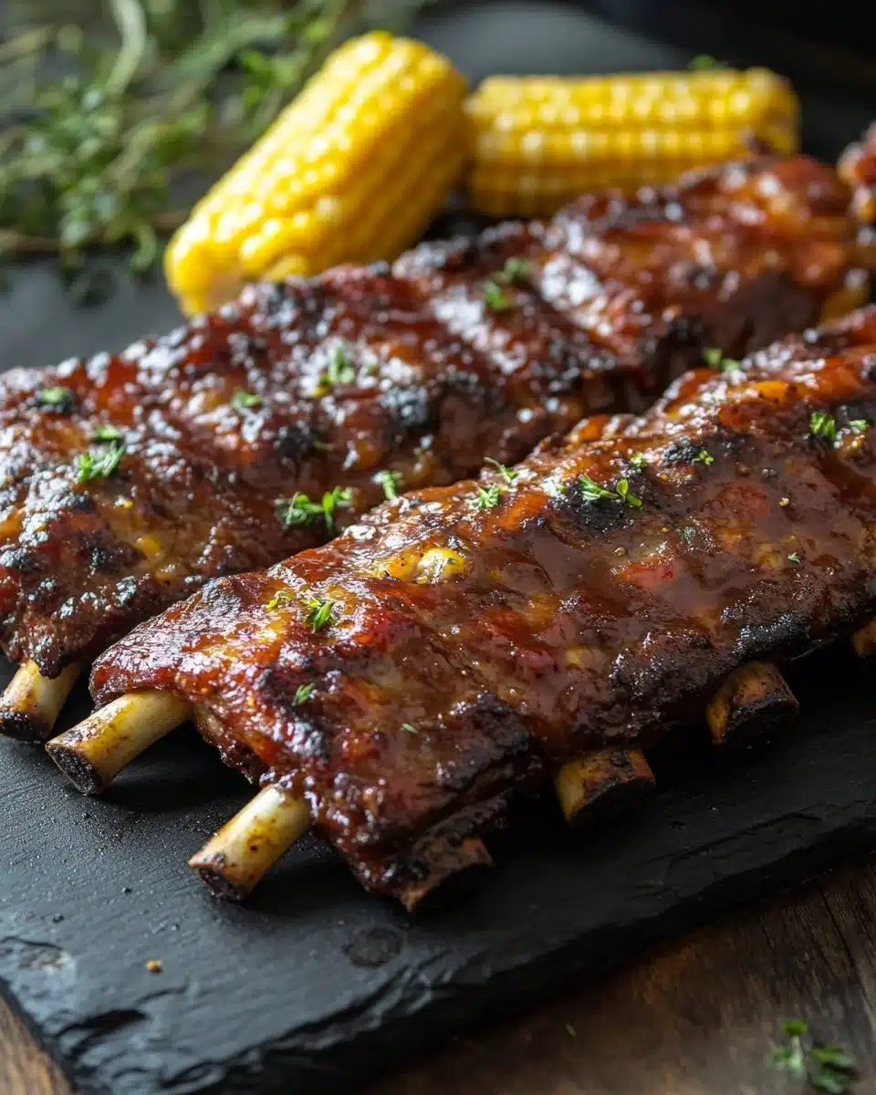 Air Fryer Corn Ribs