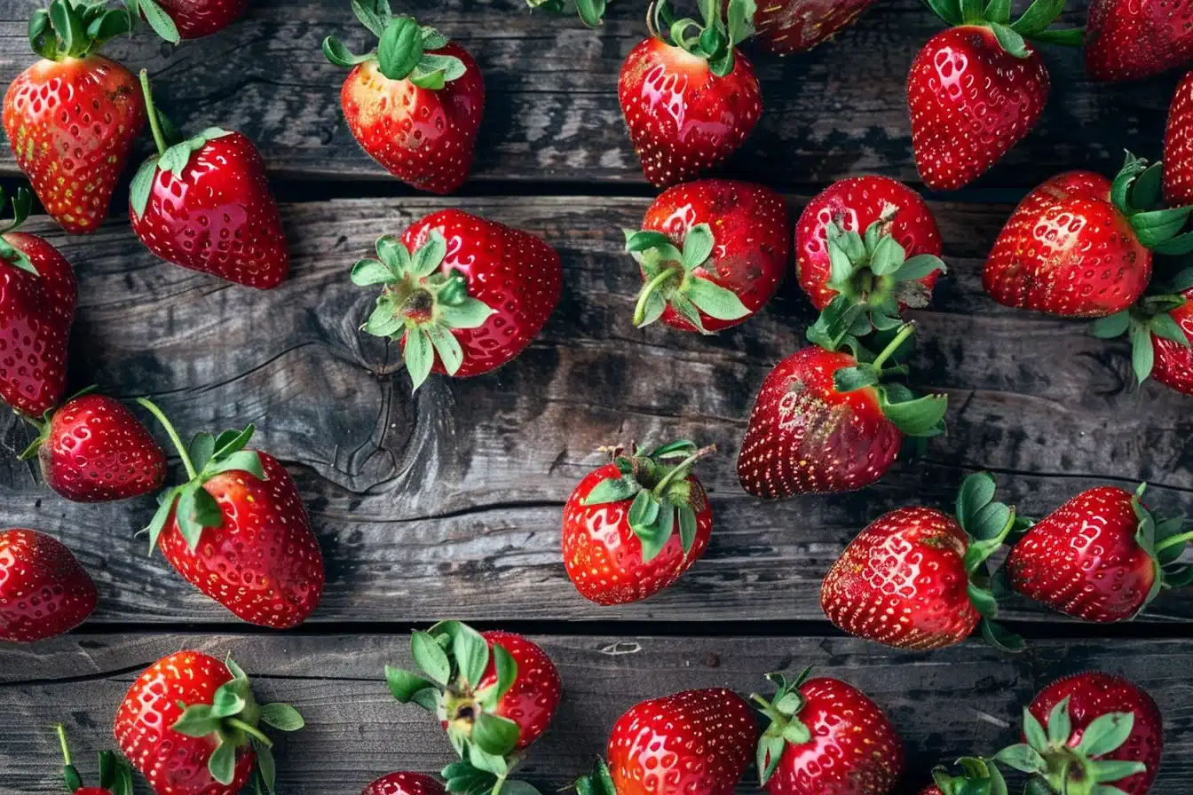 Air Fryer Dehydrated Strawberries