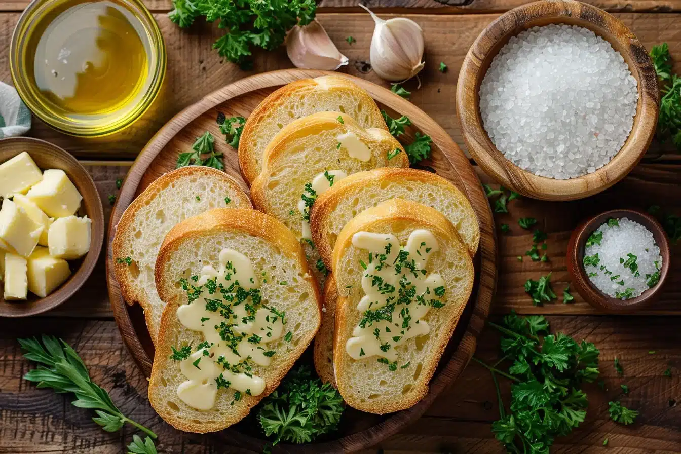 Air Fryer Garlic Bread