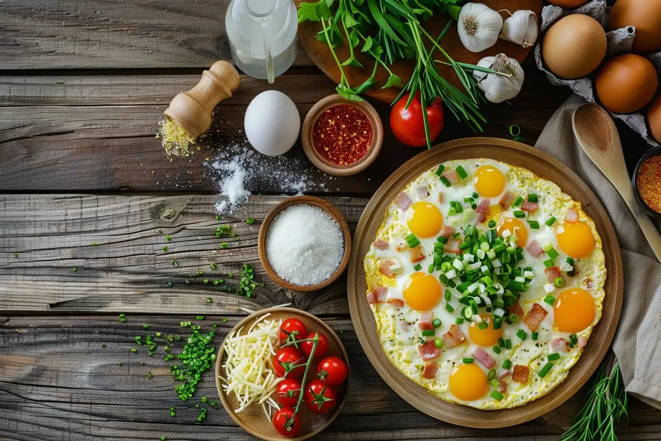 Air Fryer Omelette