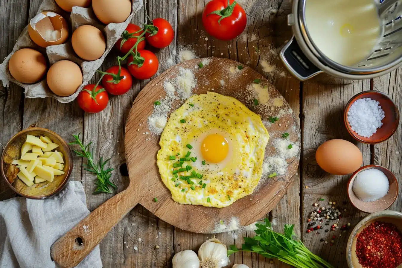 Air Fryer Omelette