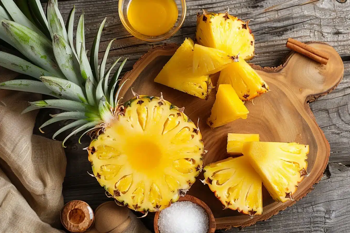 Air Fryer Pineapple Chunks