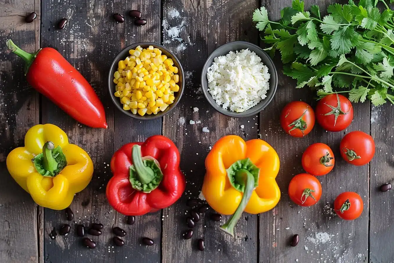Air Fryer Stuffed Peppers