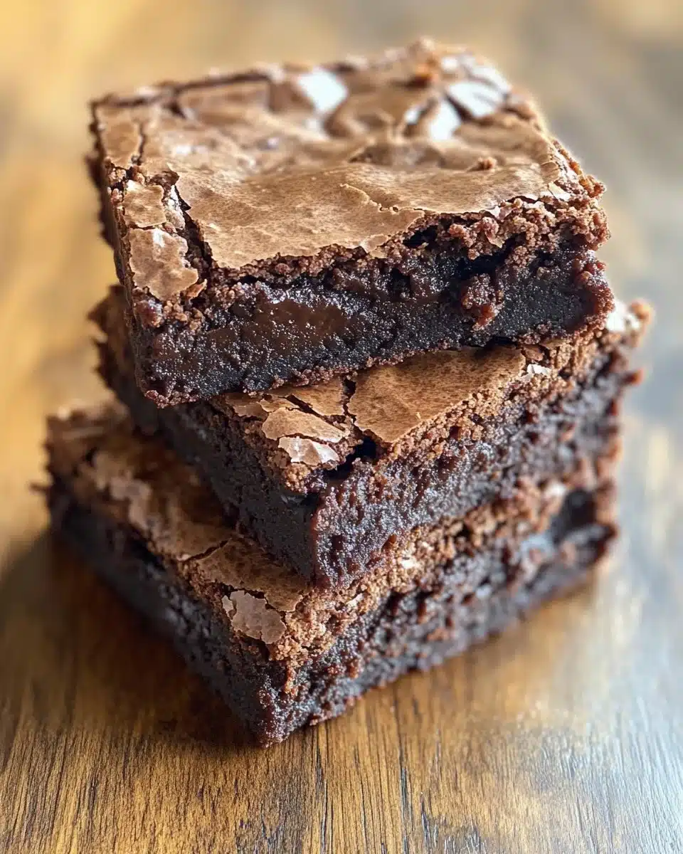 Air Fryer Vegan Brownies