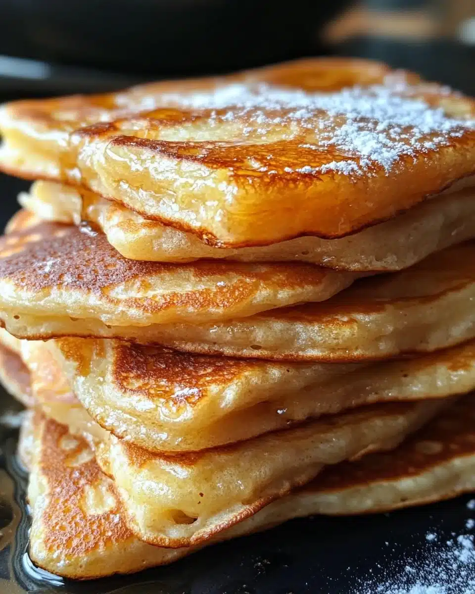 Fluffy Air Fryer Pancakes