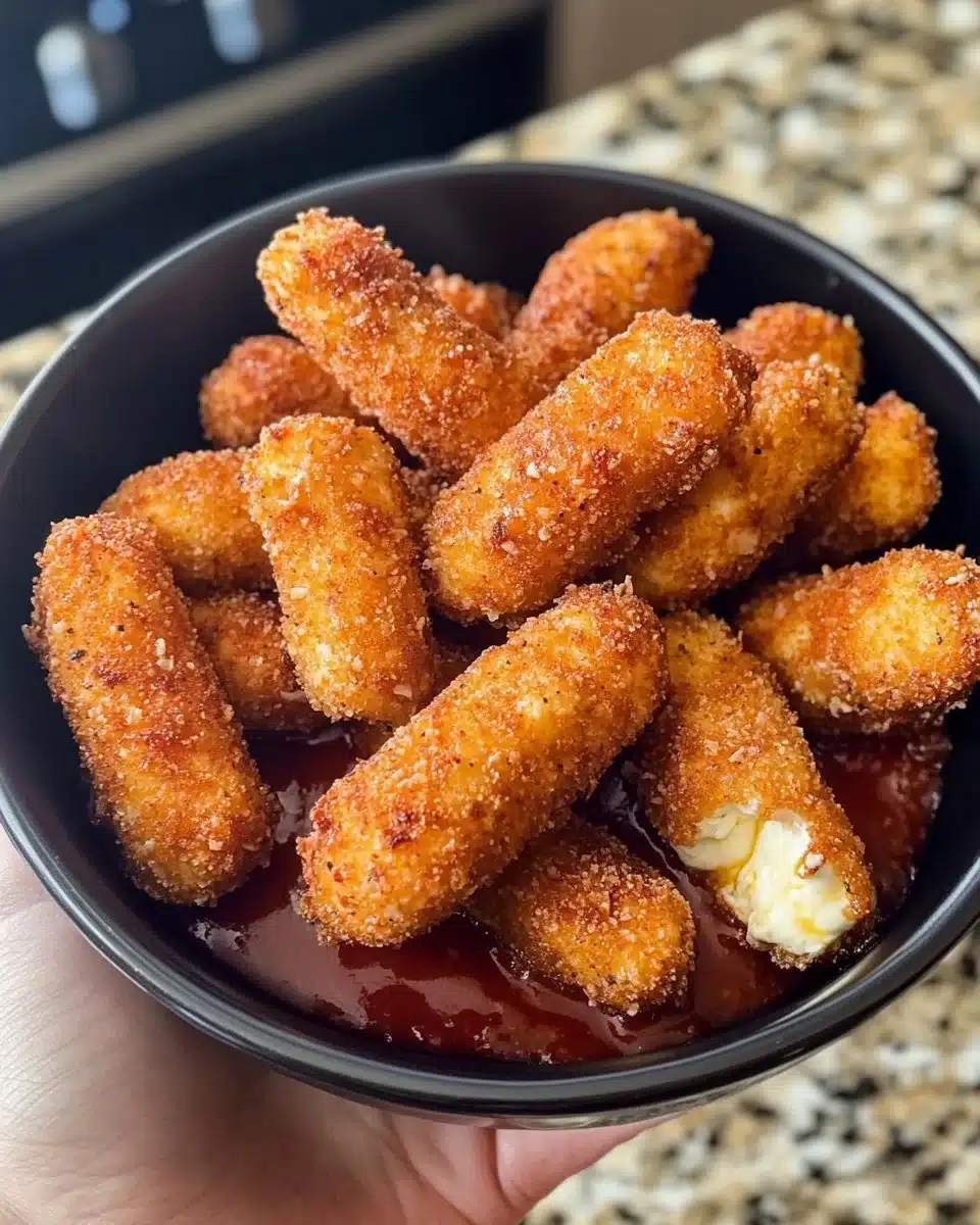How To Cook Frozen Mozzarella Sticks In the Air Fryer