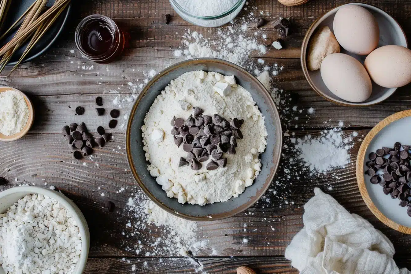 Vegan Chocolate Chip Air Fryer Cookies