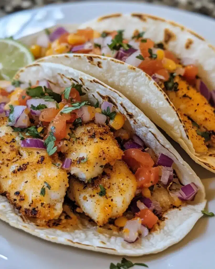 Minute Air Fryer Cod Tacos